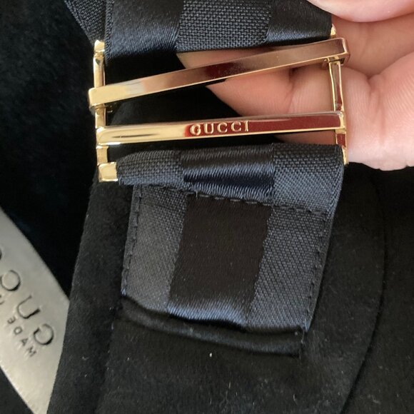 Gucci Tom Ford Fall Winter 2003 Black Suede Shearling Jacket Coat Y2K Vintage - Picture 8 of 16